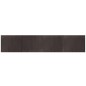 vidaXL Teppich Rechteckig Dunkelbraun 80x400 cm Bambus vidaXL Teppich Rechteckig Dunkelbraun 80x400 cm Bambus