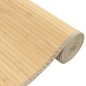 vidaXL Teppich Rechteckig Hell Natur 80x1000 cm Bambus vidaXL Teppich Rechteckig Hell Natur 80x1000 cm Bambus
