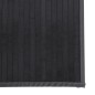 vidaXL Teppich Rechteckig Grau 100x200 cm Bambus vidaXL Teppich Rechteckig Grau 100x200 cm Bambus