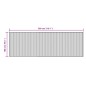 vidaXL Teppich Rechteckig Braun 100x300 cm Bambus vidaXL Teppich Rechteckig Braun 100x300 cm Bambus