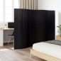 vidaXL Paravent Schwarz 165x250 cm Bambus vidaXL Paravent Schwarz 165x250 cm Bambus