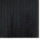 vidaXL Teppich Rechteckig Schwarz 100x100 cm Bambus vidaXL Teppich Rechteckig Schwarz 100x100 cm Bambus