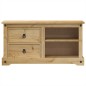 vidaXL TV-Schrank Corona 100x40x52 cm Massivholz Kiefer vidaXL TV-Schrank Corona 100x40x52 cm Massivholz Kiefer