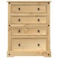 vidaXL Kommode Corona 92x48x120 cm Massivholz Kiefer vidaXL Kommode Corona 92x48x120 cm Massivholz Kiefer