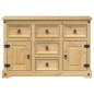 vidaXL Sideboard Corona 115x40x76 cm Massivholz Kiefer vidaXL Sideboard Corona 115x40x76 cm Massivholz Kiefer
