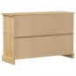 vidaXL Sideboard Corona 115x40x76 cm Massivholz Kiefer vidaXL Sideboard Corona 115x40x76 cm Massivholz Kiefer