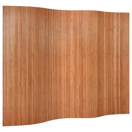 vidaXL Paravent Braun 165x250 cm Bambus