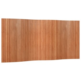 vidaXL Paravent Braun 165x400 cm Bambus