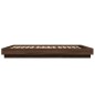 vidaXL Bettgestell Braun Eichen-Optik 135x190 cm Holzwerkstoff vidaXL Bettgestell Braun Eichen-Optik 135x190 cm Holzwerkstoff