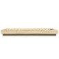 vidaXL Bettgestell Sonoma-Eiche 75x190 cm Holzwerkstoff vidaXL Bettgestell Sonoma-Eiche 75x190 cm Holzwerkstoff