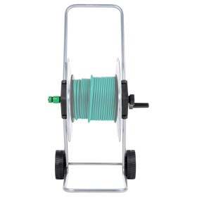 vidaXL Schlauchwagen für 60 m 1/2" Schlauch Stahl