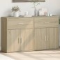 vidaXL Sideboards 2 Stk. Sonoma-Eiche 60x31x70 cm Holzwerkstoff vidaXL Sideboards 2 Stk. Sonoma-Eiche 60x31x70 cm Holzwerkstoff