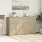 vidaXL Sideboards 2 Stk. Sonoma-Eiche 60x31x70 cm Holzwerkstoff vidaXL Sideboards 2 Stk. Sonoma-Eiche 60x31x70 cm Holzwerkstoff