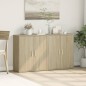 vidaXL Sideboards 2 Stk. Sonoma-Eiche 60x31x70 cm Holzwerkstoff vidaXL Sideboards 2 Stk. Sonoma-Eiche 60x31x70 cm Holzwerkstoff