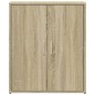 vidaXL Sideboards 2 Stk. Sonoma-Eiche 60x31x70 cm Holzwerkstoff vidaXL Sideboards 2 Stk. Sonoma-Eiche 60x31x70 cm Holzwerkstoff