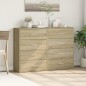 vidaXL Sideboards 2 Stk. Sonoma-Eiche 60x31x84 cm Holzwerkstoff vidaXL Sideboards 2 Stk. Sonoma-Eiche 60x31x84 cm Holzwerkstoff