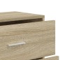 vidaXL Sideboards 2 Stk. Sonoma-Eiche 60x31x84 cm Holzwerkstoff vidaXL Sideboards 2 Stk. Sonoma-Eiche 60x31x84 cm Holzwerkstoff