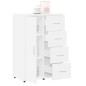 vidaXL Sideboards 2 Stk. Weiß 60x31x84 cm Holzwerkstoff vidaXL Sideboards 2 Stk. Weiß 60x31x84 cm Holzwerkstoff
