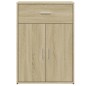 vidaXL Sideboards 2 Stk. Sonoma-Eiche 60x30x84 cm Holzwerkstoff vidaXL Sideboards 2 Stk. Sonoma-Eiche 60x30x84 cm Holzwerkstoff