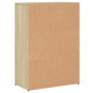 vidaXL Sideboards 2 Stk. Sonoma-Eiche 60x30x84 cm Holzwerkstoff vidaXL Sideboards 2 Stk. Sonoma-Eiche 60x30x84 cm Holzwerkstoff