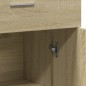 vidaXL Sideboards 2 Stk. Sonoma-Eiche 60x30x84 cm Holzwerkstoff vidaXL Sideboards 2 Stk. Sonoma-Eiche 60x30x84 cm Holzwerkstoff