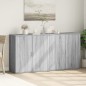 vidaXL Sideboards 2 Stk. Grau Sonoma 79x38x80 cm Holzwerkstoff vidaXL Sideboards 2 Stk. Grau Sonoma 79x38x80 cm Holzwerkstoff