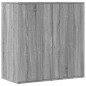 vidaXL Sideboards 2 Stk. Grau Sonoma 79x38x80 cm Holzwerkstoff vidaXL Sideboards 2 Stk. Grau Sonoma 79x38x80 cm Holzwerkstoff