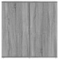 vidaXL Sideboards 2 Stk. Grau Sonoma 79x38x80 cm Holzwerkstoff vidaXL Sideboards 2 Stk. Grau Sonoma 79x38x80 cm Holzwerkstoff