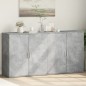 vidaXL Sideboards 2 Stk. Betongrau 79x38x80 cm Holzwerkstoff vidaXL Sideboards 2 Stk. Betongrau 79x38x80 cm Holzwerkstoff