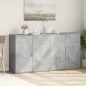 vidaXL Sideboards 2 Stk. Betongrau 79x38x80 cm Holzwerkstoff vidaXL Sideboards 2 Stk. Betongrau 79x38x80 cm Holzwerkstoff