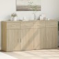 vidaXL Sideboards 2 Stk. Sonoma-Eiche 79x38x80 cm Holzwerkstoff vidaXL Sideboards 2 Stk. Sonoma-Eiche 79x38x80 cm Holzwerkstoff