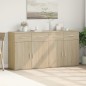 vidaXL Sideboards 2 Stk. Sonoma-Eiche 79x38x80 cm Holzwerkstoff vidaXL Sideboards 2 Stk. Sonoma-Eiche 79x38x80 cm Holzwerkstoff
