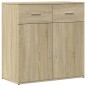 vidaXL Sideboards 2 Stk. Sonoma-Eiche 79x38x80 cm Holzwerkstoff vidaXL Sideboards 2 Stk. Sonoma-Eiche 79x38x80 cm Holzwerkstoff