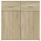 vidaXL Sideboards 2 Stk. Sonoma-Eiche 79x38x80 cm Holzwerkstoff vidaXL Sideboards 2 Stk. Sonoma-Eiche 79x38x80 cm Holzwerkstoff