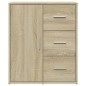 vidaXL Sideboards 2 Stk. Sonoma-Eiche 60x31x70 cm Holzwerkstoff vidaXL Sideboards 2 Stk. Sonoma-Eiche 60x31x70 cm Holzwerkstoff
