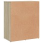 vidaXL Sideboards 2 Stk. Sonoma-Eiche 60x31x70 cm Holzwerkstoff vidaXL Sideboards 2 Stk. Sonoma-Eiche 60x31x70 cm Holzwerkstoff