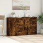 vidaXL Sideboards 2 Stk. Räuchereiche 60x31x70 cm Holzwerkstoff vidaXL Sideboards 2 Stk. Räuchereiche 60x31x70 cm Holzwerkstoff