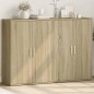 vidaXL Sideboards 2 Stk. Sonoma-Eiche 60x31x84 cm Holzwerkstoff vidaXL Sideboards 2 Stk. Sonoma-Eiche 60x31x84 cm Holzwerkstoff