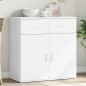 vidaXL Sideboard Weiß 79x38x80 cm Holzwerkstoff vidaXL Sideboard Weiß 79x38x80 cm Holzwerkstoff