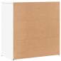 vidaXL Sideboard Weiß 79x38x80 cm Holzwerkstoff vidaXL Sideboard Weiß 79x38x80 cm Holzwerkstoff