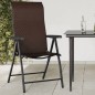 vidaXL Gartenstühle 8 Stk. Klappbar Braun Poly Rattan vidaXL Gartenstühle 8 Stk. Klappbar Braun Poly Rattan