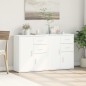 vidaXL Sideboards 2 Stk. Weiß 60x31x70 cm Holzwerkstoff vidaXL Sideboards 2 Stk. Weiß 60x31x70 cm Holzwerkstoff