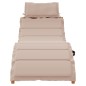 vidaXL Sonnenliegen mit Auflagen 2 Stk. Taupe Massivholz Akazie vidaXL Sonnenliegen mit Auflagen 2 Stk. Taupe Massivholz Akazie