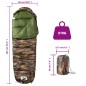 vidaXL Mumienschlafsack für Erwachsene Camping 3 Jahreszeiten vidaXL Mumienschlafsack für Erwachsene Camping 3 Jahreszeiten
