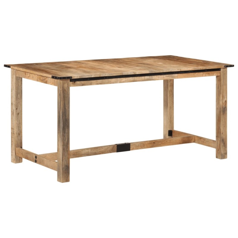 vidaXL Esstisch 160x80x75 cm Massivholz Mango vidaXL Esstisch 160x80x75 cm Massivholz Mango