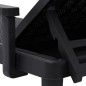 vidaXL Sonnenliege Schwarz 159x68x83,5 cm Polypropylen vidaXL Sonnenliege Schwarz 159x68x83,5 cm Polypropylen