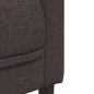 vidaXL Sofa 2-Sitzer Dunkelbraun Stoff vidaXL Sofa 2-Sitzer Dunkelbraun Stoff