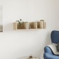 vidaXL Wandschrank Sonoma-Eiche 75x18x16,5 cm Holzwerkstoff vidaXL Wandschrank Sonoma-Eiche 75x18x16,5 cm Holzwerkstoff