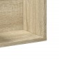 vidaXL Wandschrank Sonoma-Eiche 75x18x16,5 cm Holzwerkstoff vidaXL Wandschrank Sonoma-Eiche 75x18x16,5 cm Holzwerkstoff