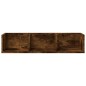 vidaXL Wandschränke 2 Stk. Räuchereiche 75x18x16,5 cm Holzwerkstoff vidaXL Wandschränke 2 Stk. Räuchereiche 75x18x16,5 cm Holzwerkstoff